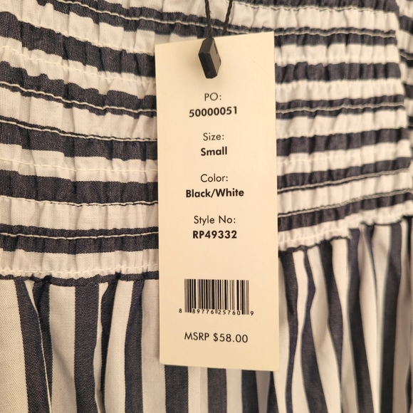 Rampage Striped Sundress, Size Small - Picture 5 of 7